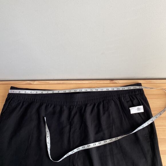 Old Navy High-Waisted Twill Jogger Pants Black Jack 4X - Picture 7 of 10